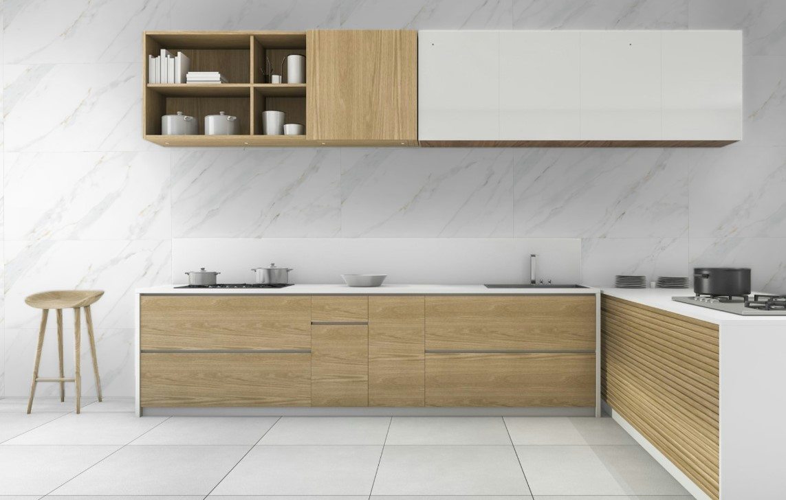 EMBRAMACO PISO RETIFICADO 64 X 1,23 SUPRA CALACATA ORO RT64531 (CAIXA COM 2,36MT)